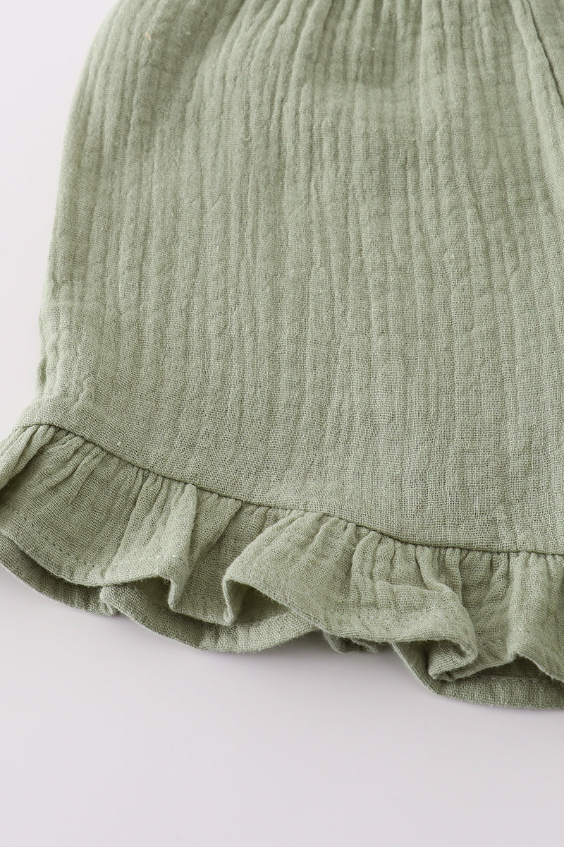 Seafoam Ruffle Set