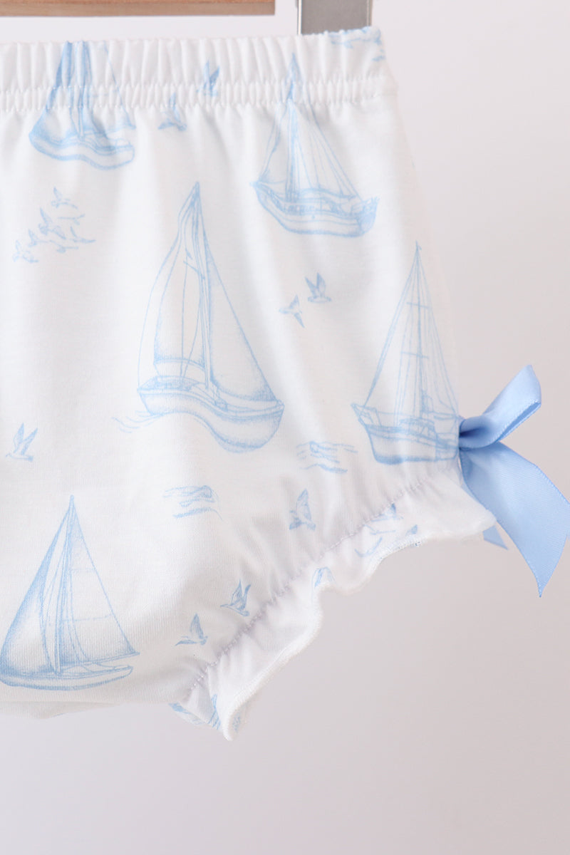 The Sail Boat Bloomer Set