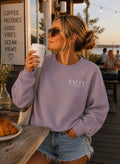 The Salty CrewNeck 2.0 Dusty Iris
