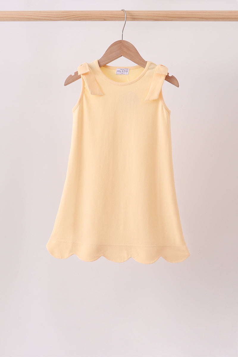 The Coastal Buttercup Bow Dress