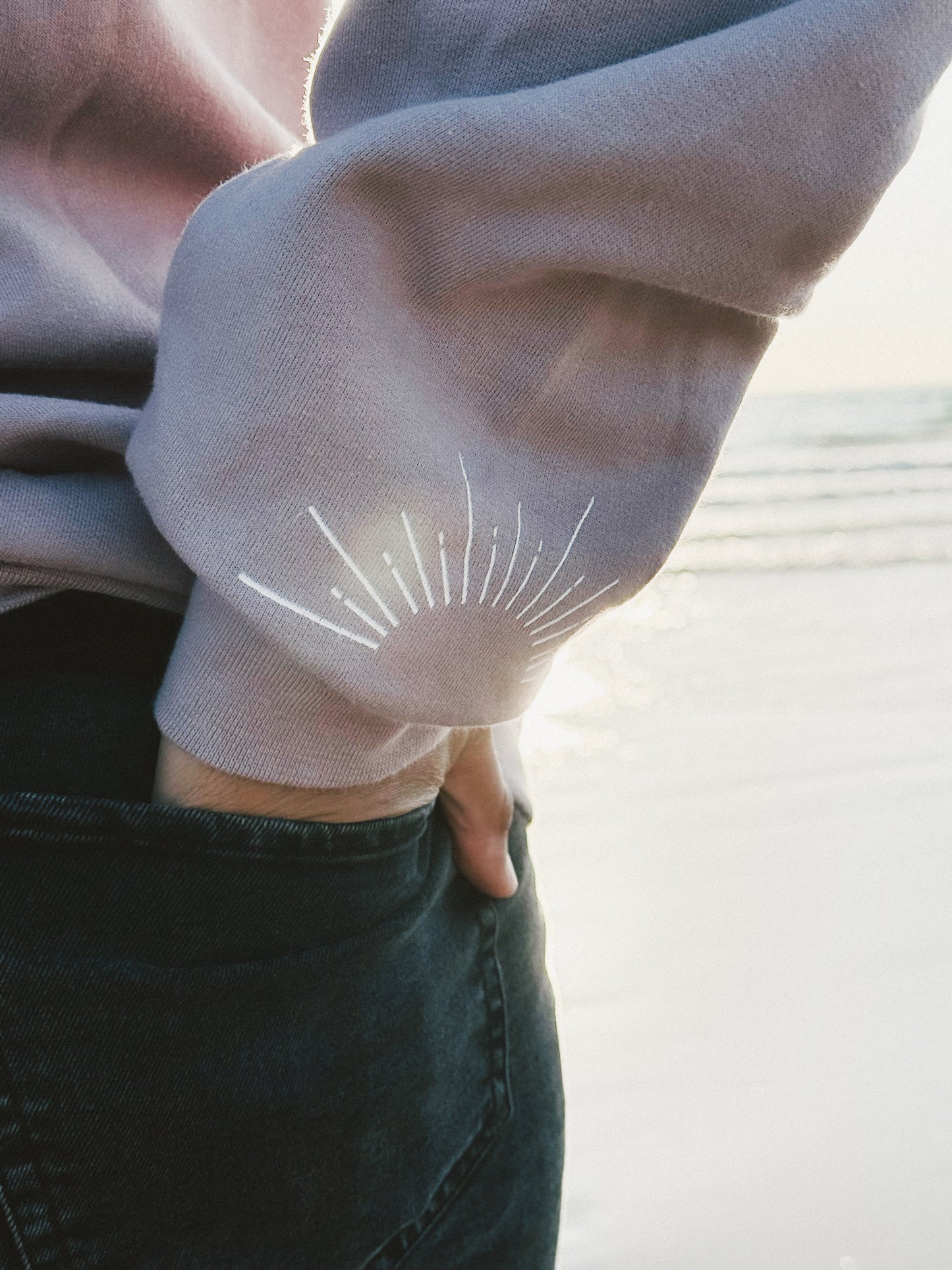 The Salty CrewNeck 2.0 Dusty Iris