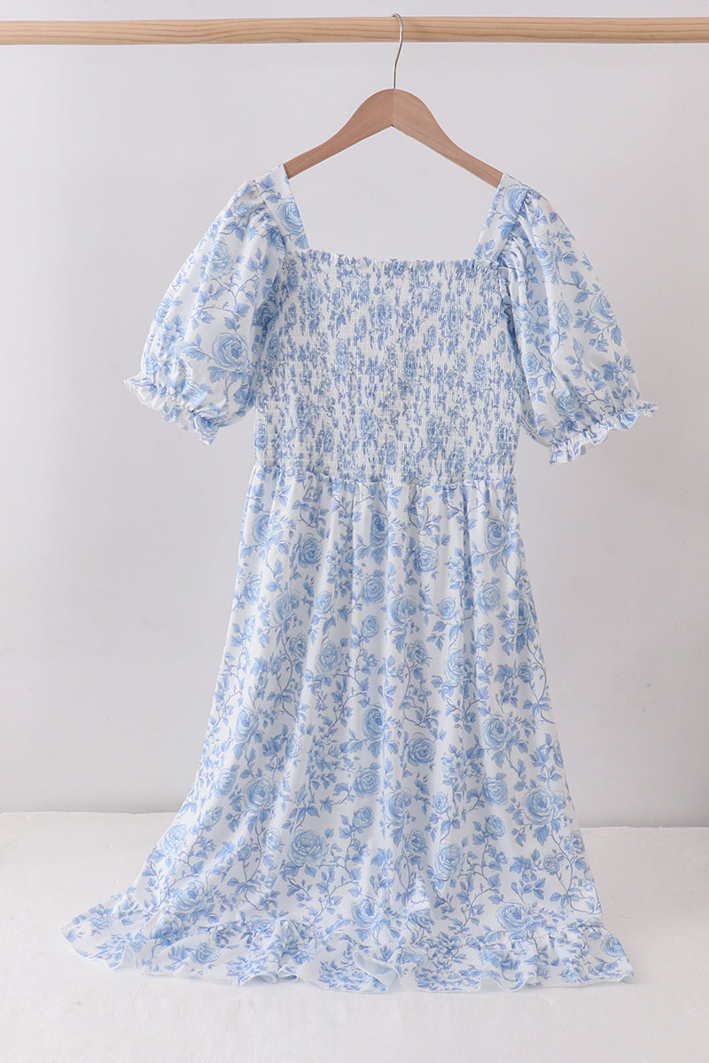 The Juliette Rose Ruffle Dress