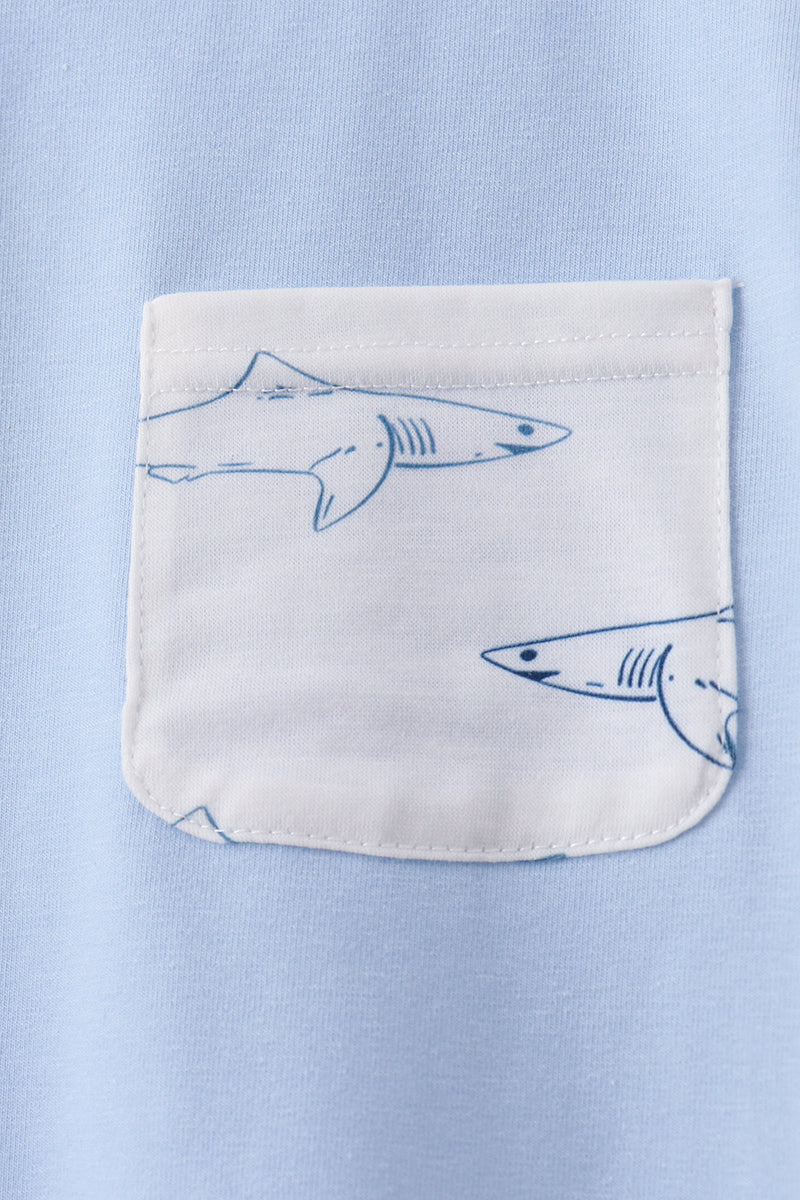 The Surfside Shark Print Set