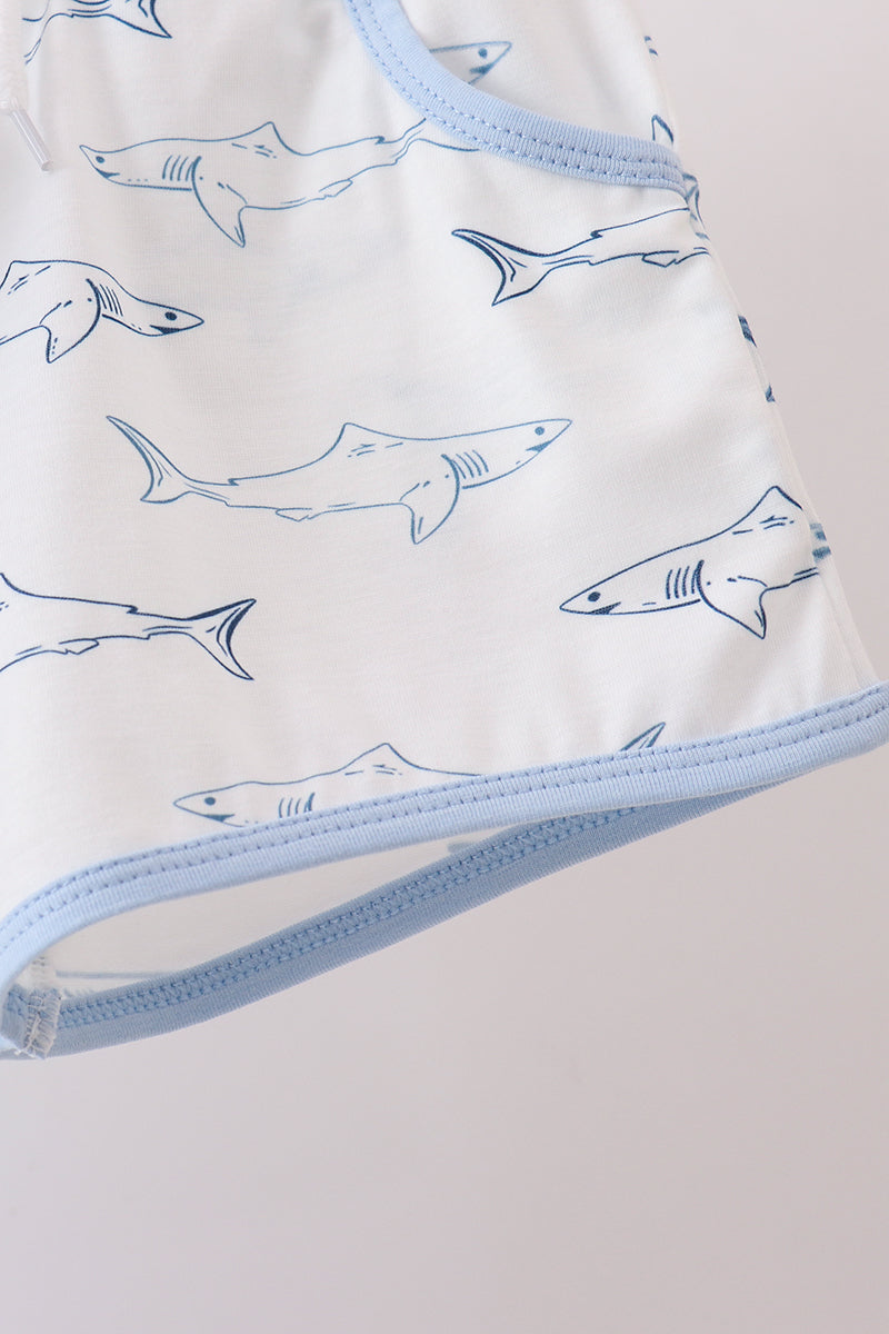 The Surfside Shark Print Set