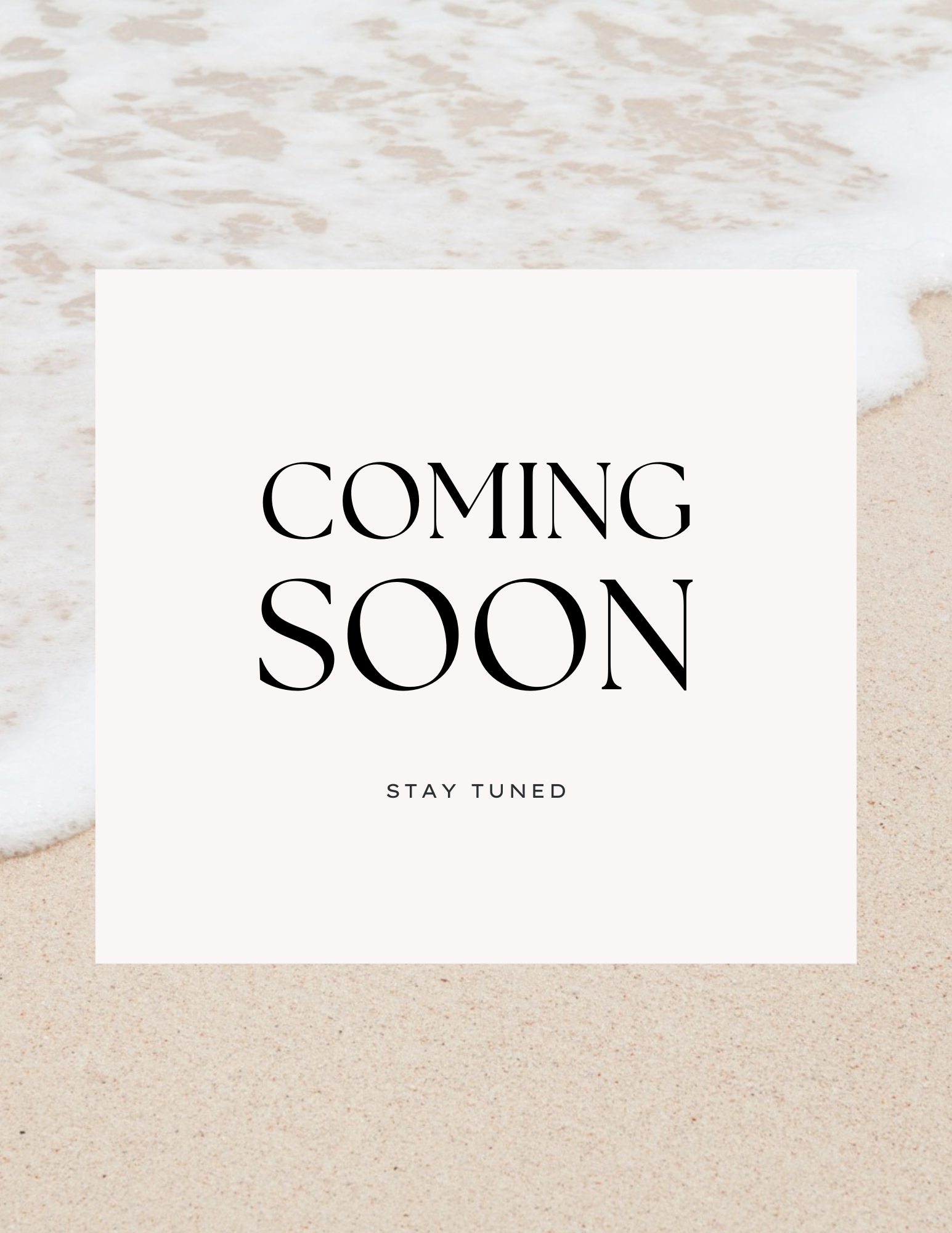 Coming Soon!
